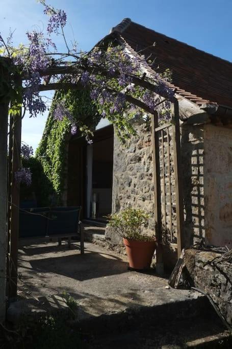 La Sagnarde, Maison En Pierre, Loubressac Exterior foto